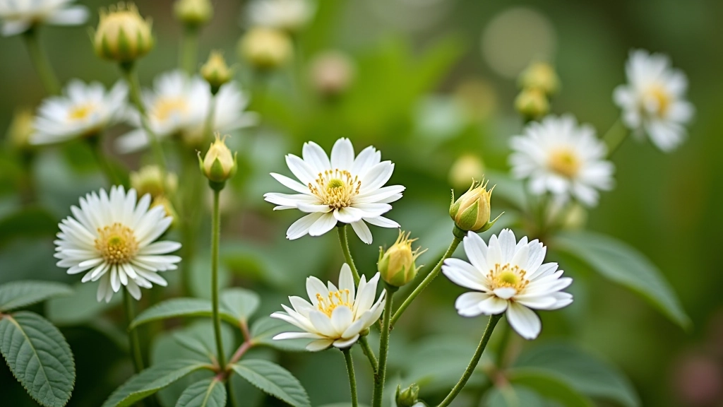 Plantas botánicas identificadas con etiquetas educativas en el jardín